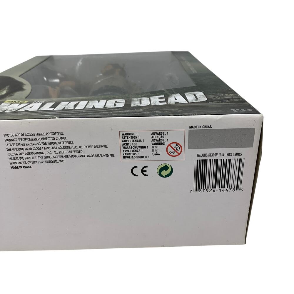 McFarlane The Walking Dead 10" Rick Grimes Action Figure Ages 13+ NEW - Picture 3 of 3